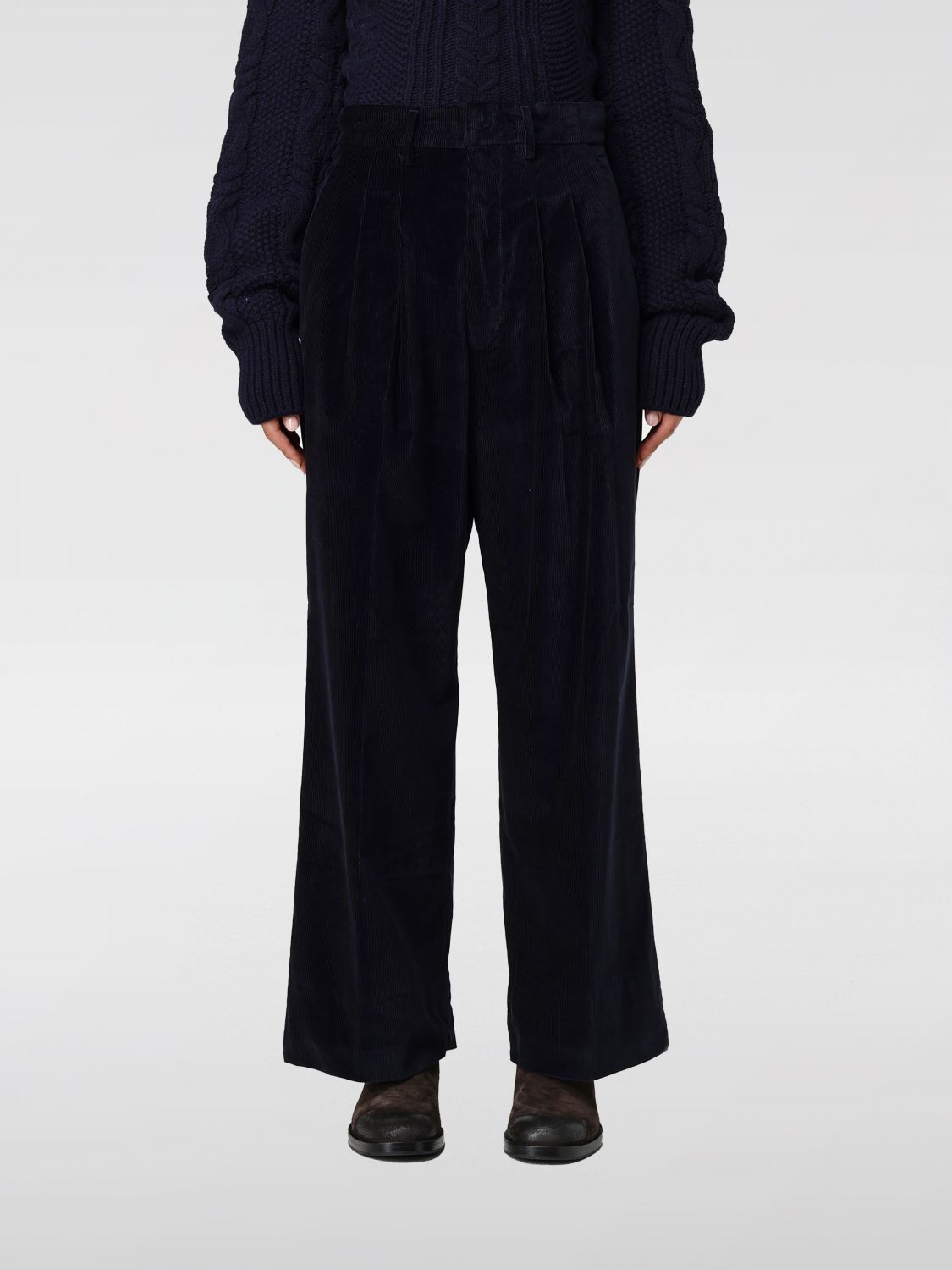 Dondup Pants  Woman Color Blue 1 In Blue