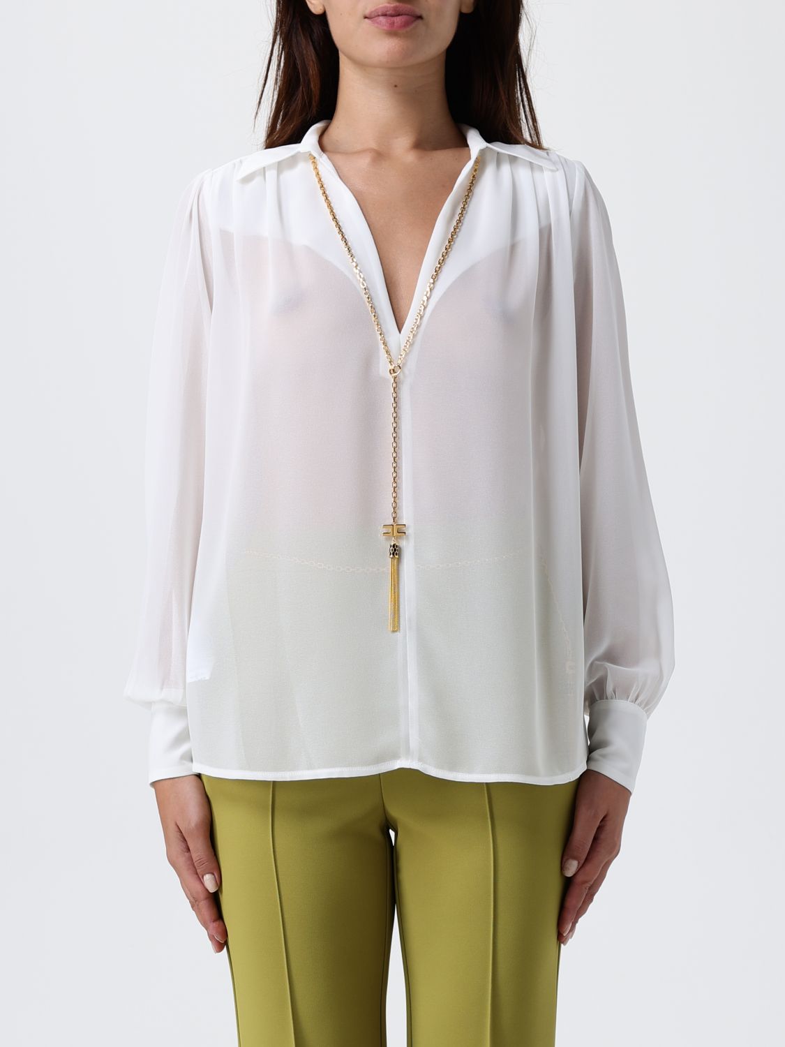 Elisabetta Franchi Shirts In White