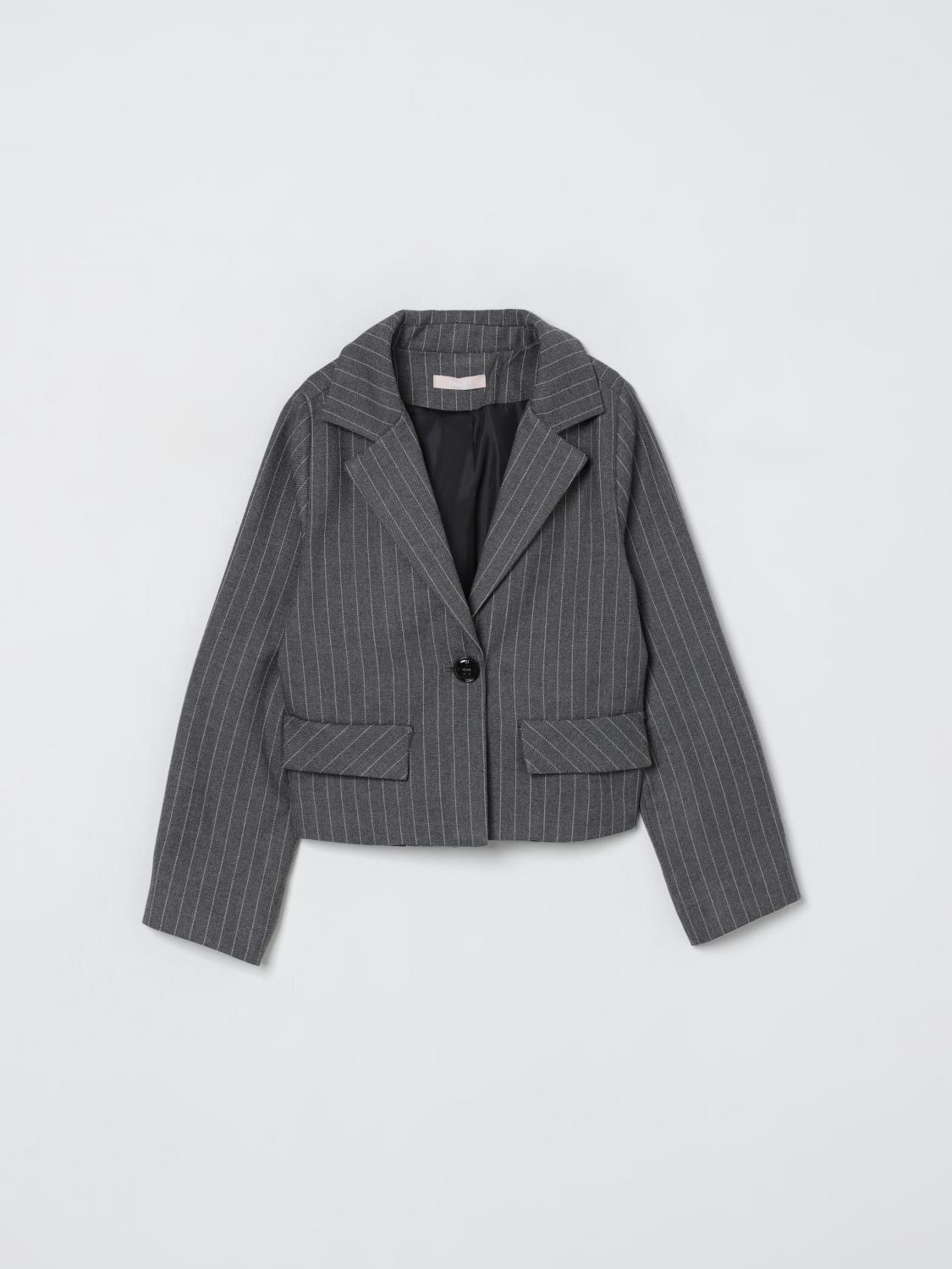 Liu •jo Jacket Liu Jo Kids Color Grey In Gray