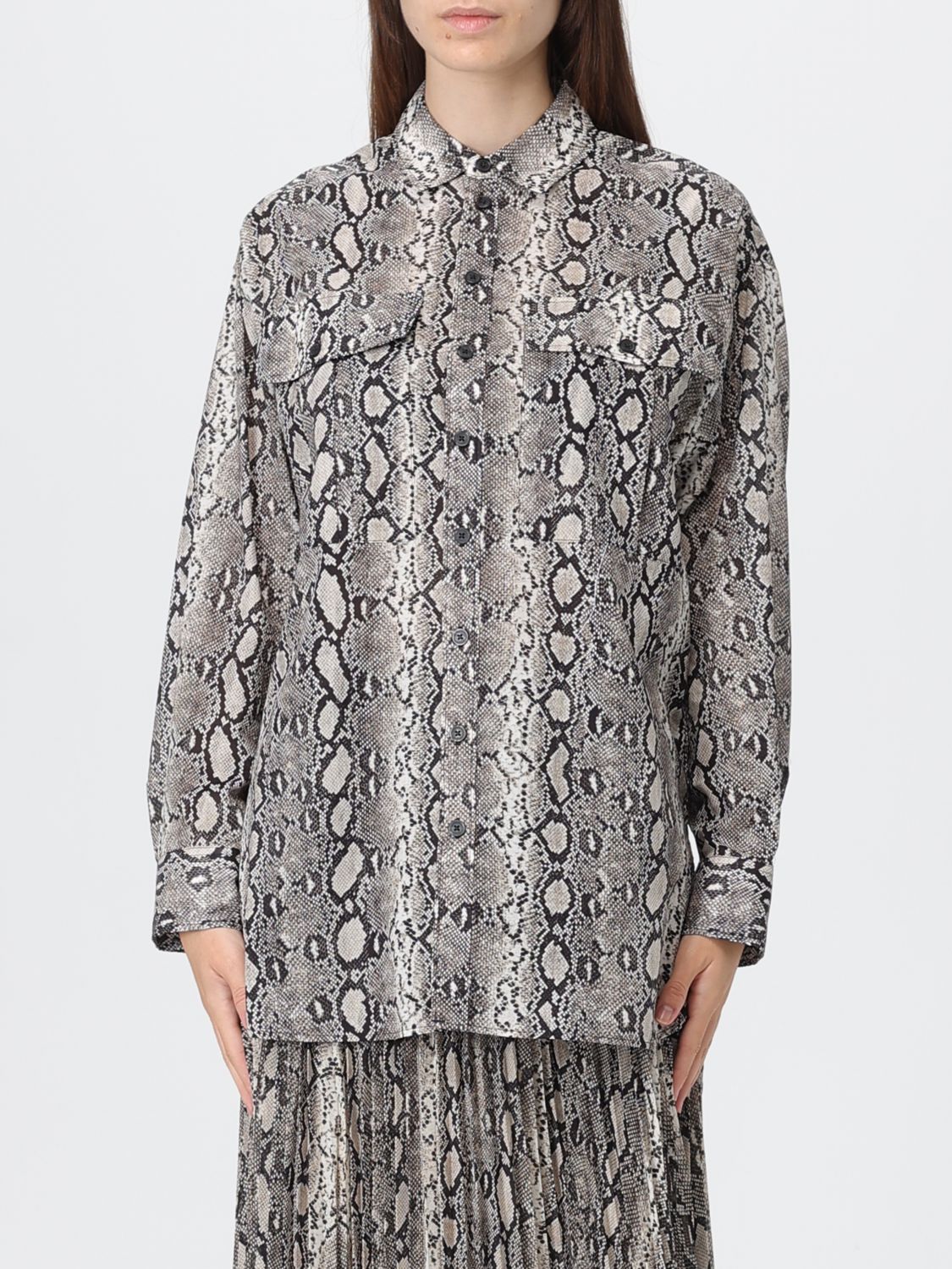 Michael Kors Shirt  Woman Color Multicolor In Brown