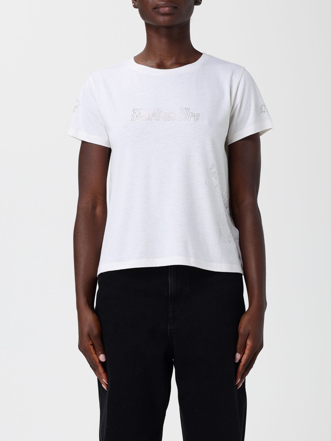 Zadig & Voltaire T-shirt  Woman Color White In White