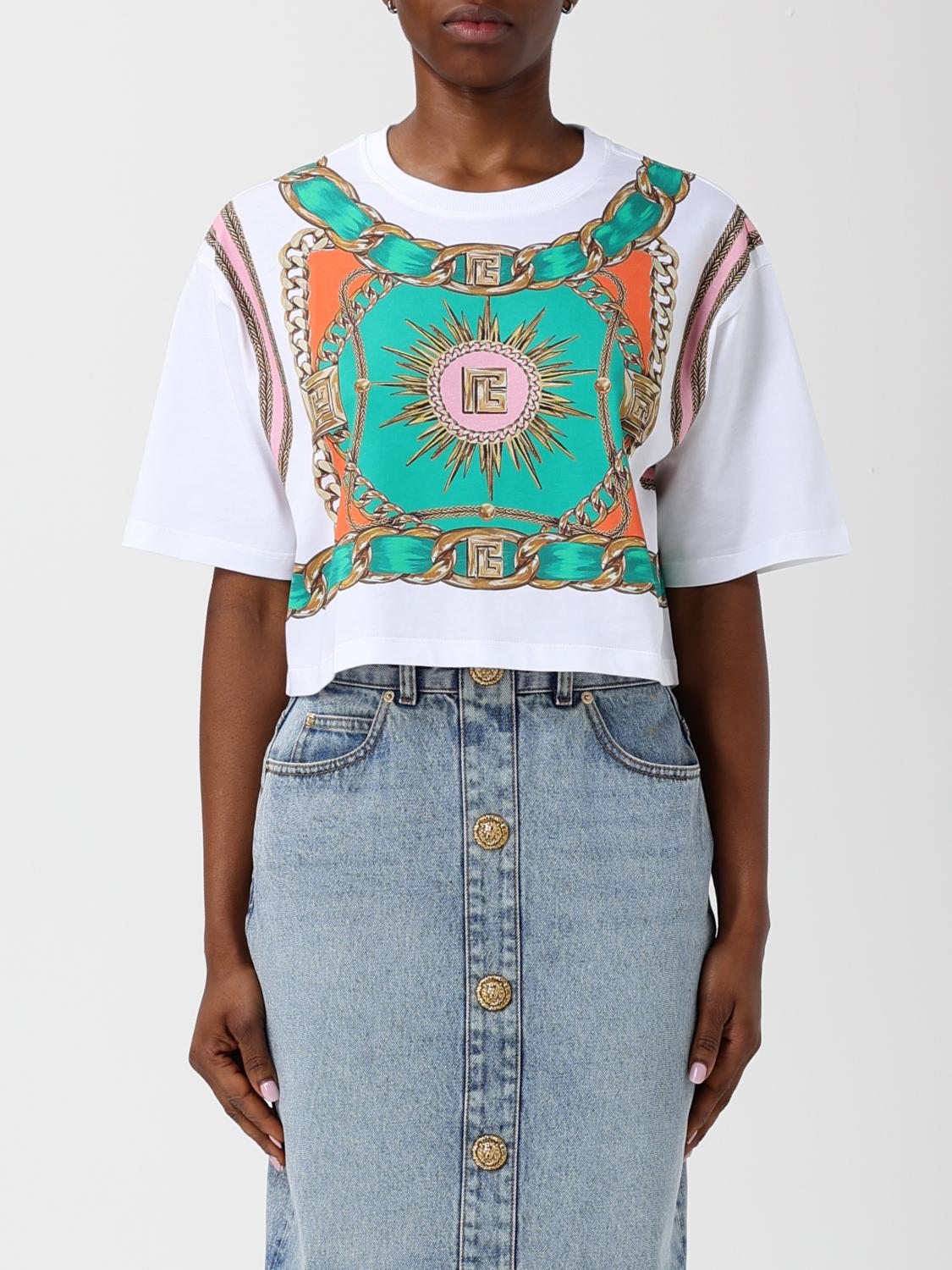 T-Shirt BALMAIN Woman color Multicolor