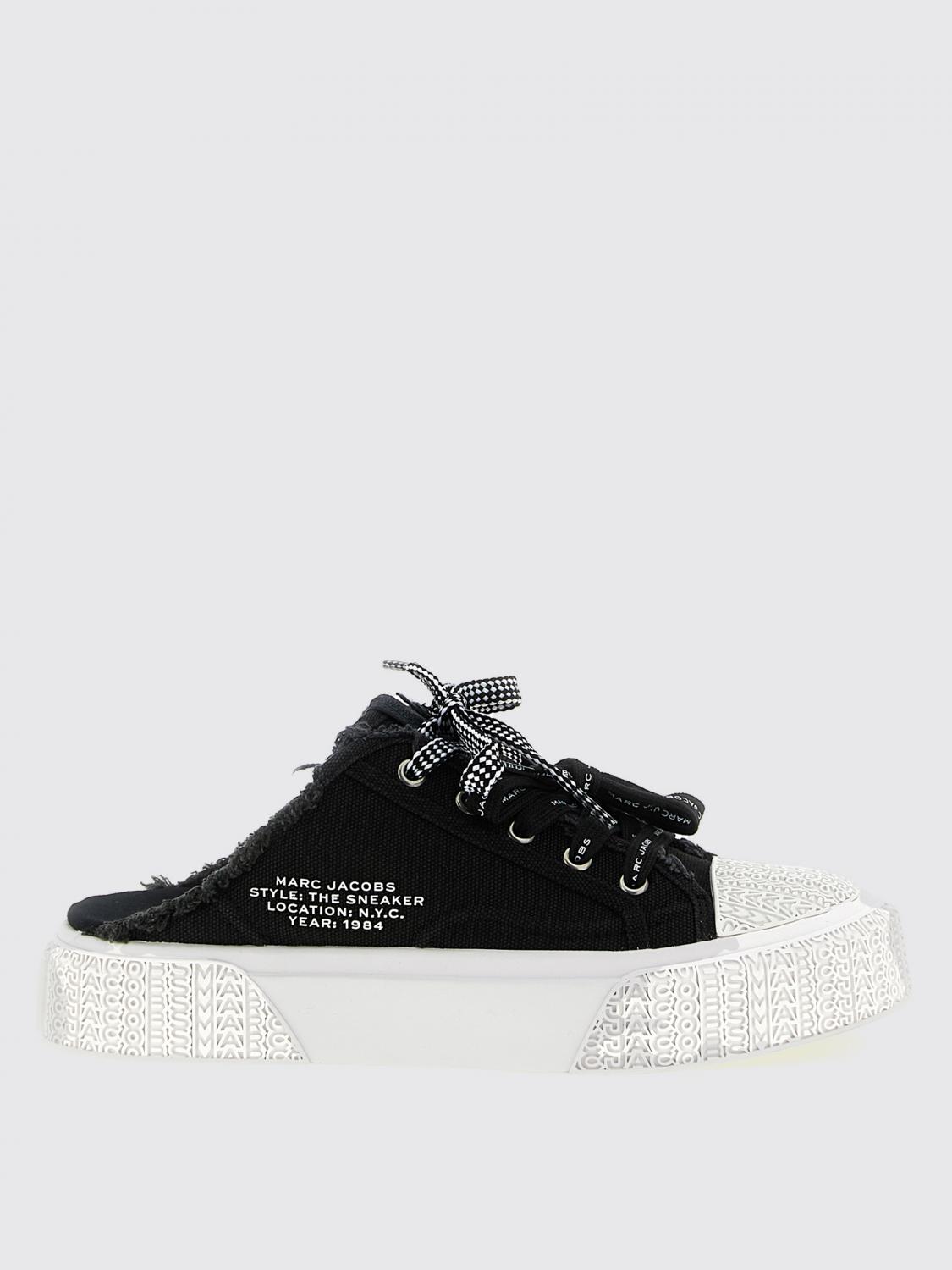 Marc Jacobs The Sneaker Mule Sneakers In Black
