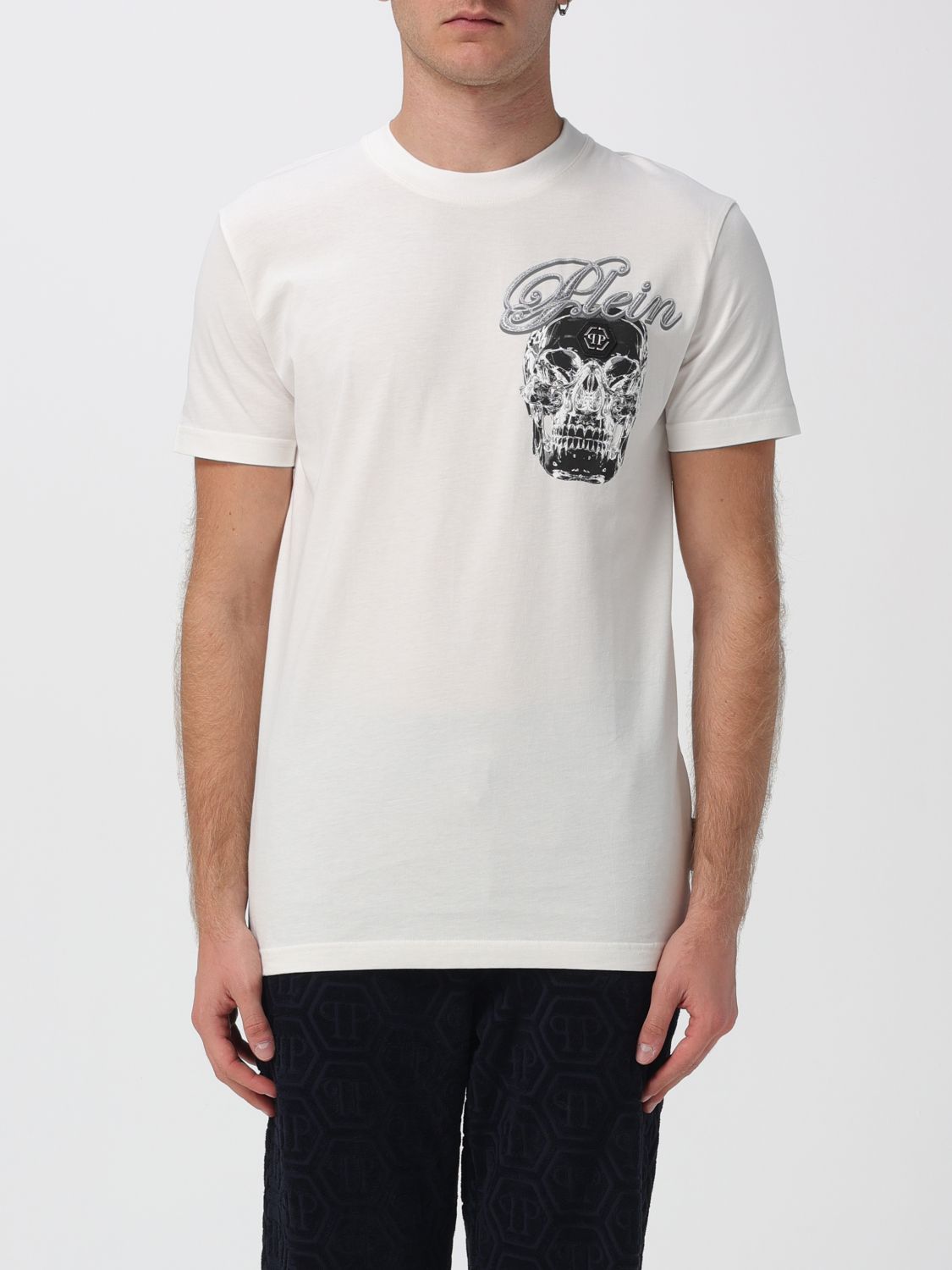 PHILIPP PLEIN T-Shirt Herren Farbe Weiß