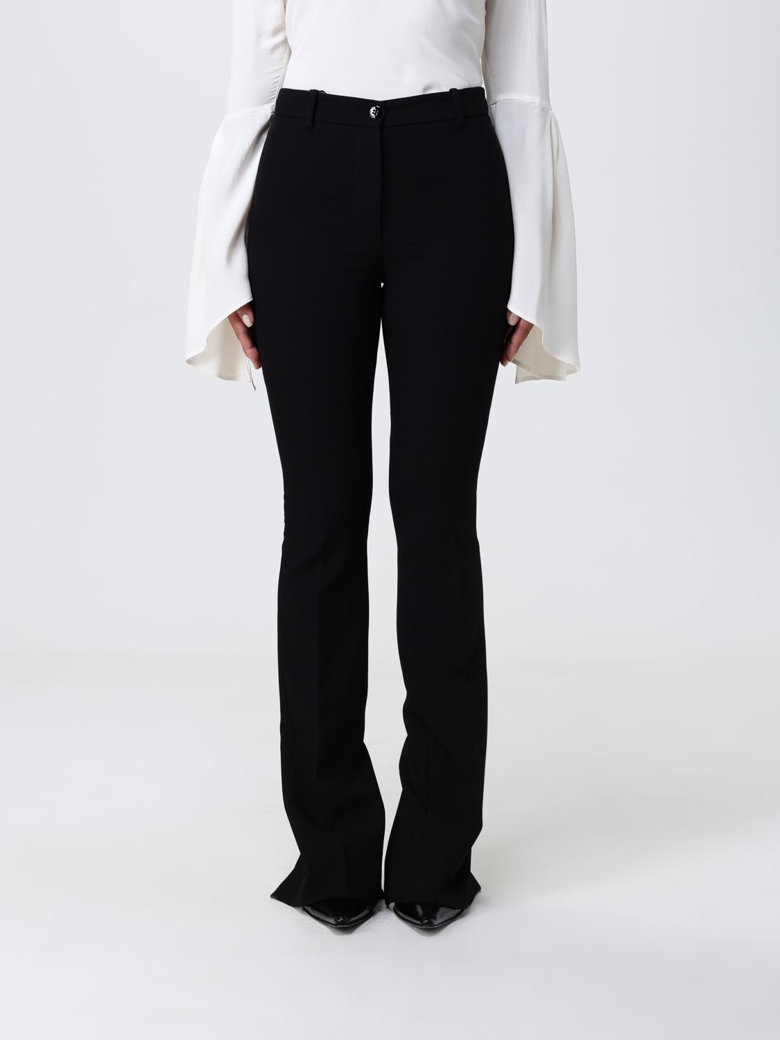 Pinko Pants Woman Color Black In Black