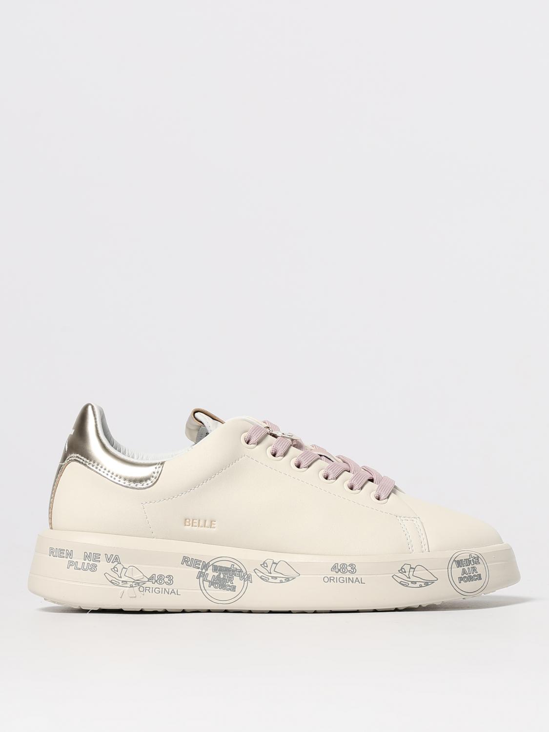 Premiata Sneakers  Woman Color Butter In Neutral