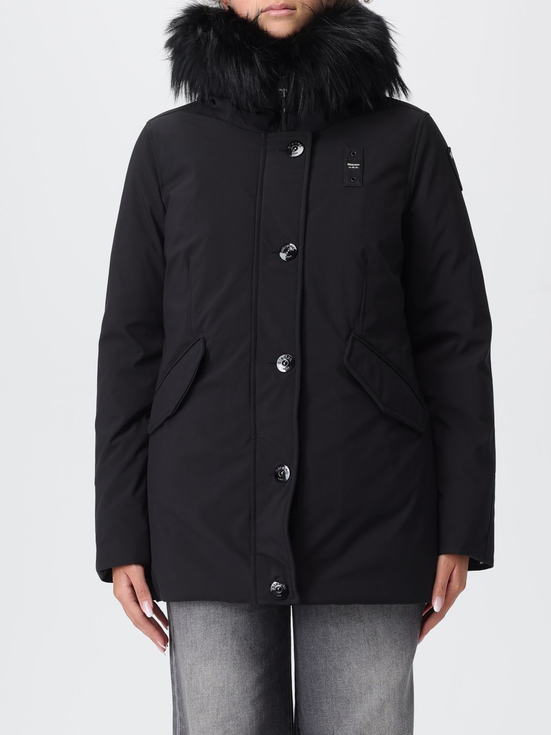 Blauer Jacket Woman Color Black In Black
