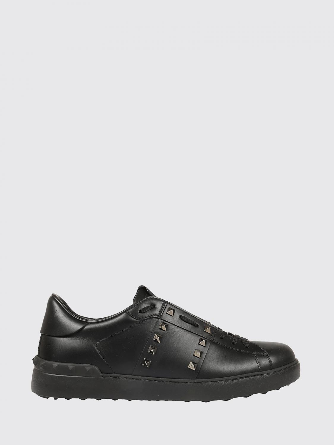 Valentino Garavani Rockstud Sneakers In Black