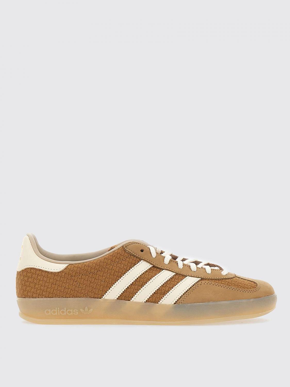 Adidas Originals Gazelle Indoor Sneakers In Brown