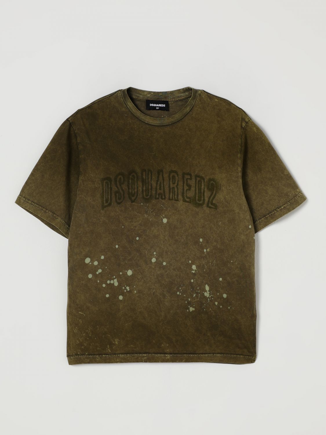 Dsquared2 T-shirt Kids Color Green In Green