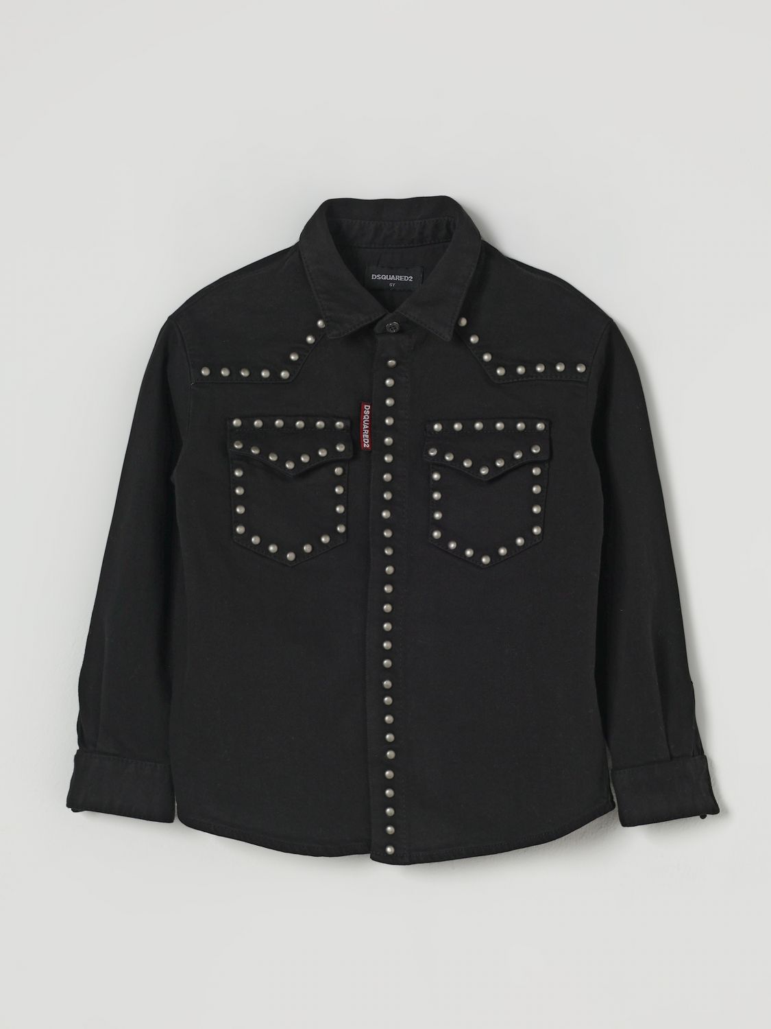 Dsquared2 Shirt Kids Color Black In Black