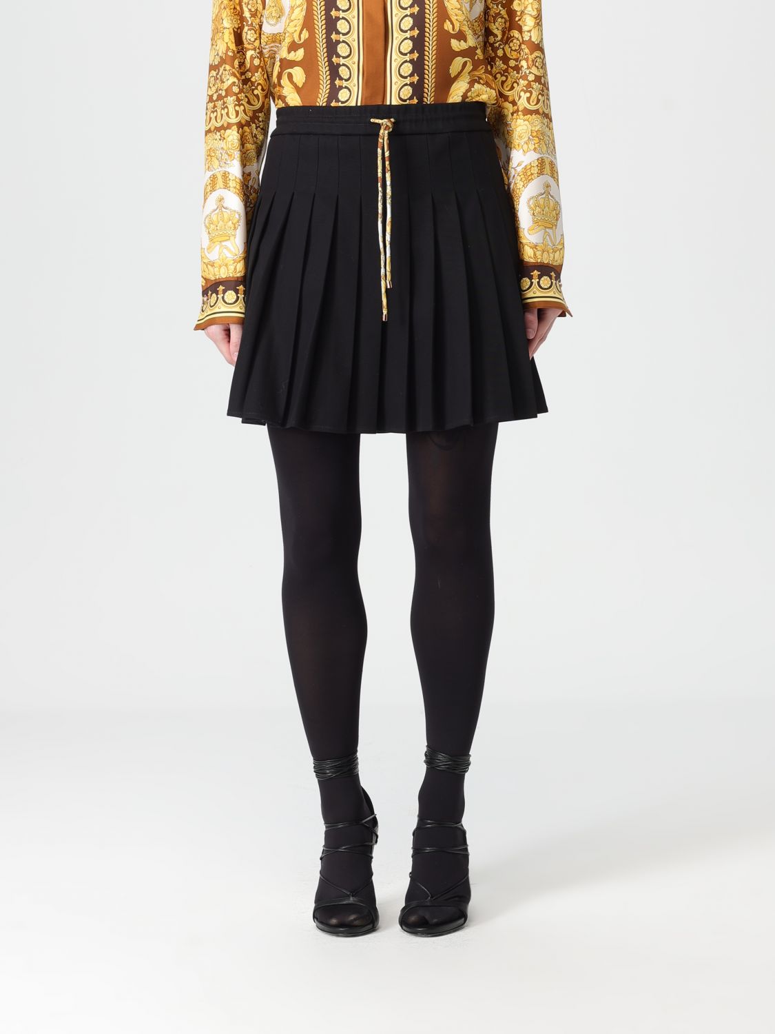 Skirt VERSACE Woman color Black