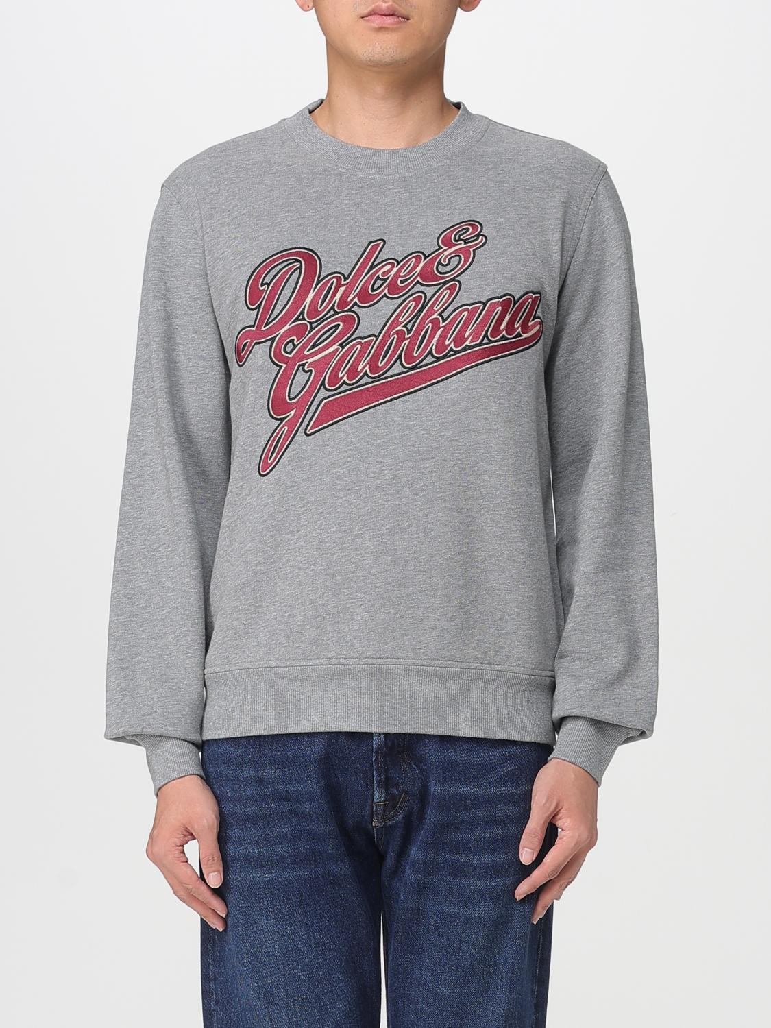 Sweatshirt DOLCE & GABBANA Men color Grey Sweatshirt DOLCE & GABBANA Men color Grey