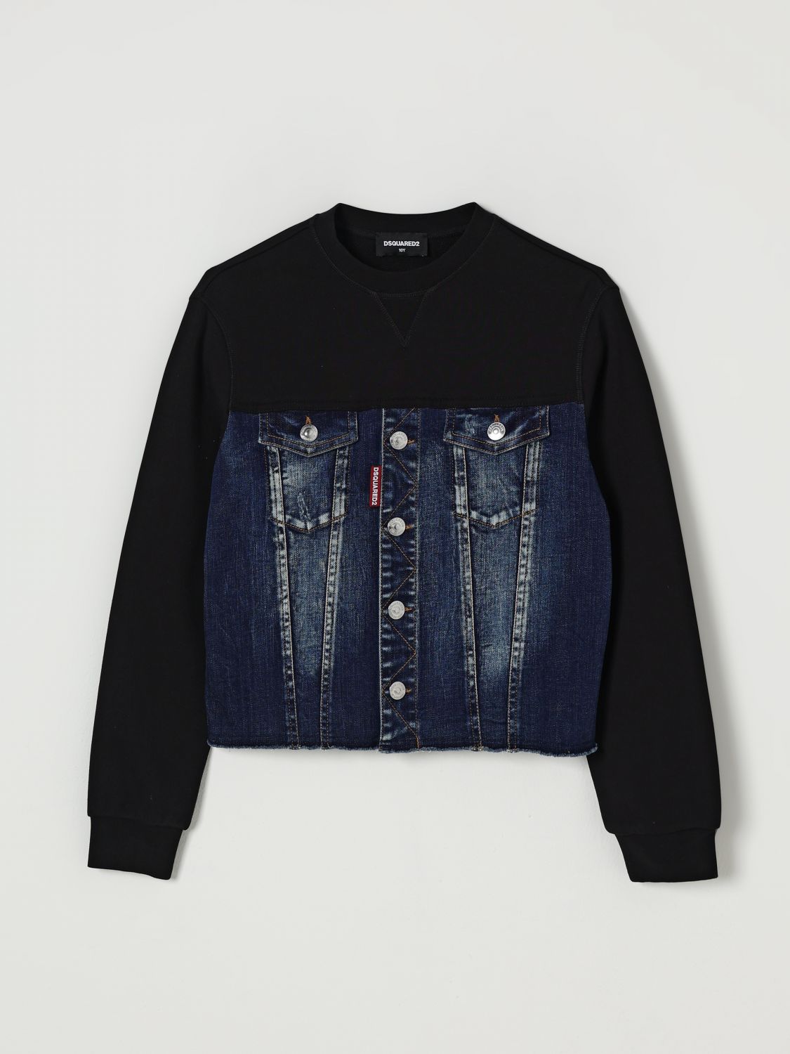 Dsquared2 Sweater Kids Color Blue In Blue