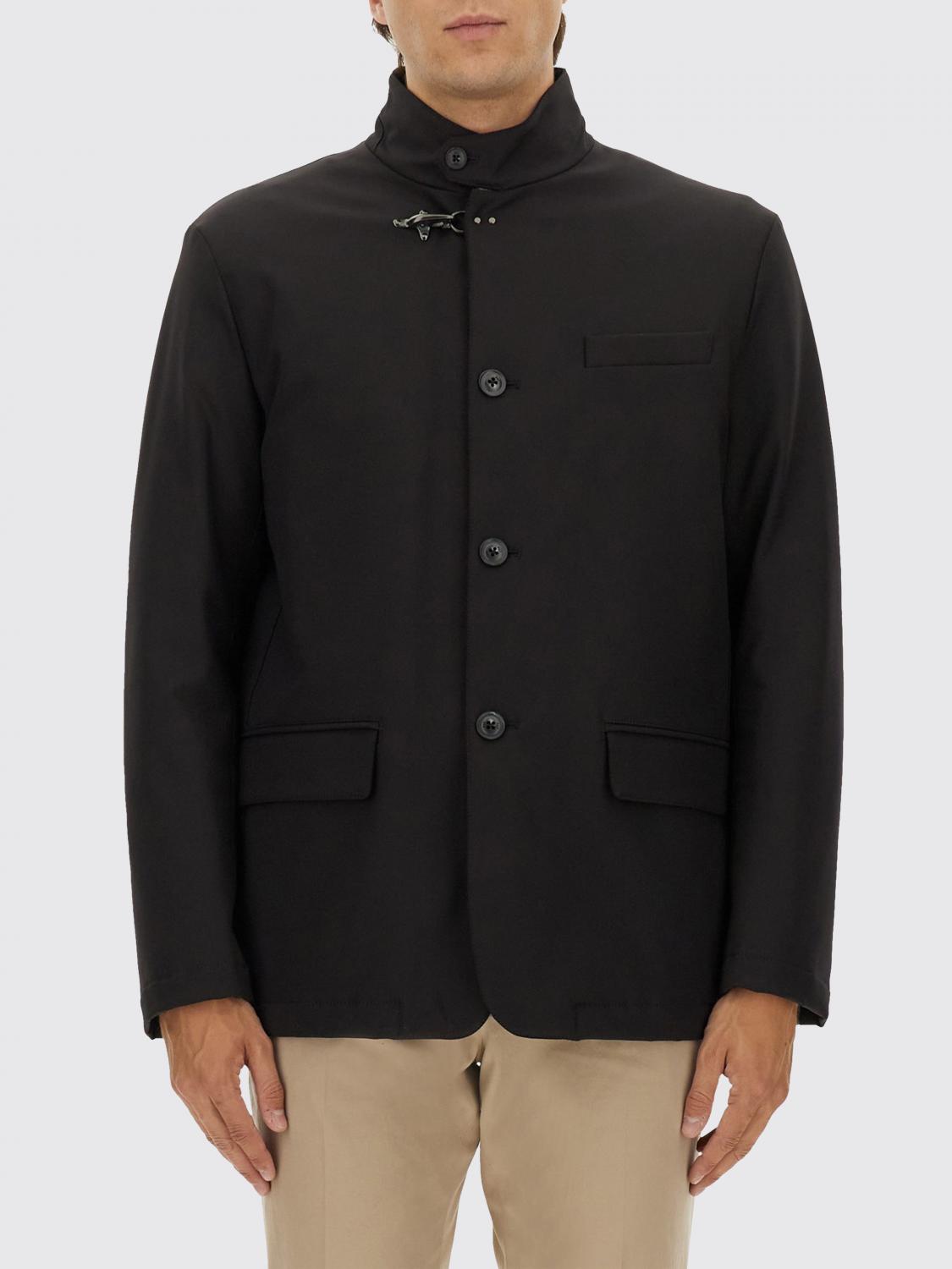 Fay Jacket With Hook In Black