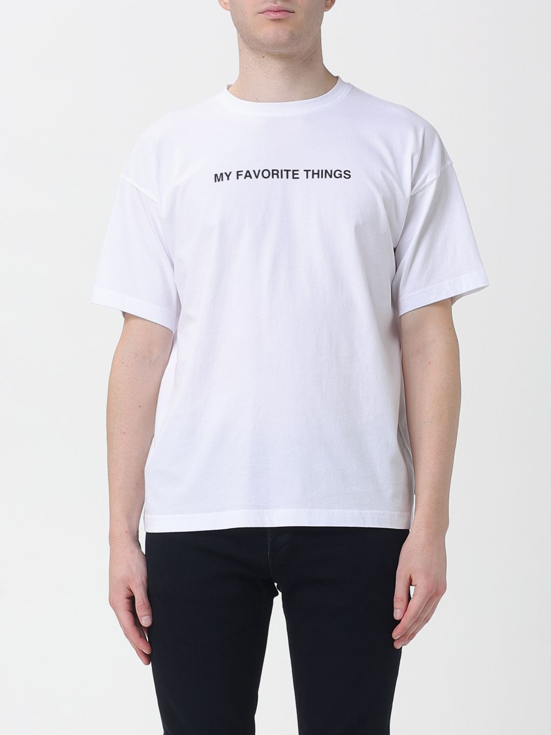 Aspesi T-shirt With "my Favorite Things" Print In White