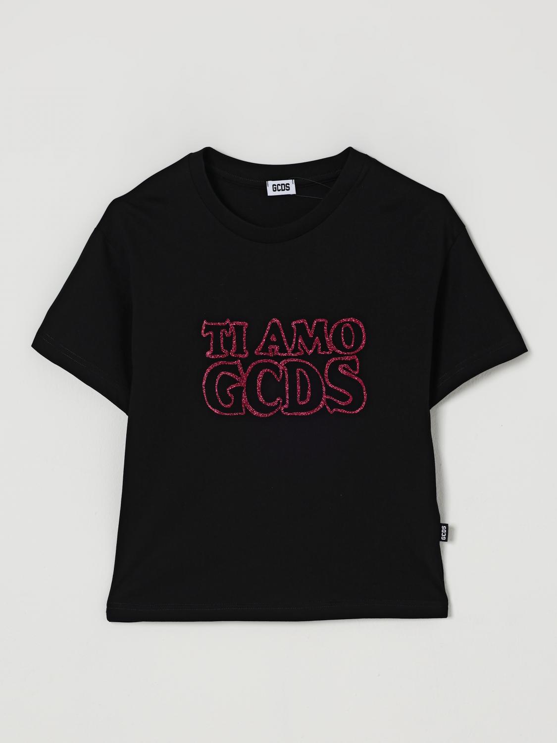 Gcds Junior T-shirt  Kids Color Black In Black
