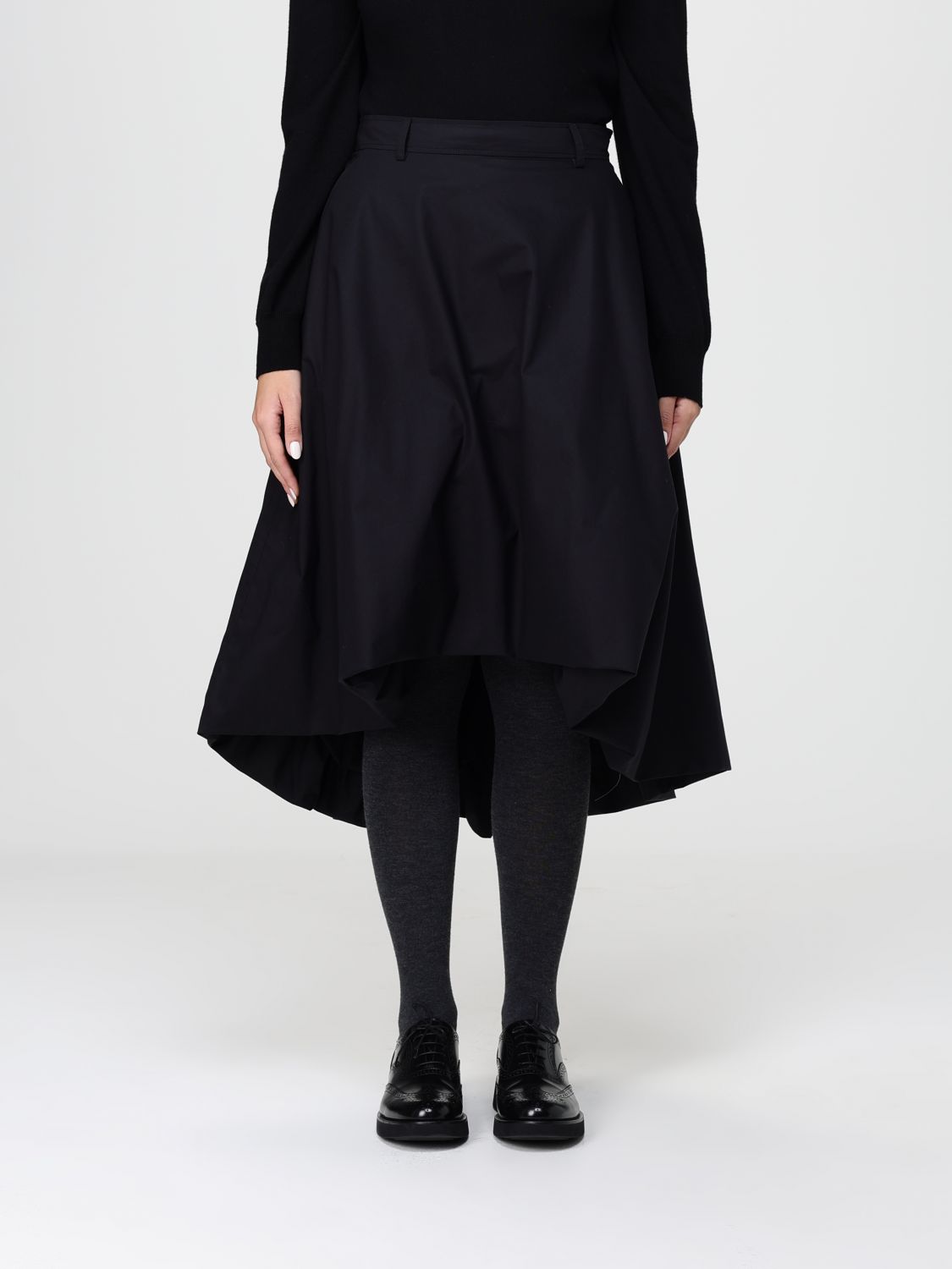 Moschino Skirt Couture Woman Color Black In Black