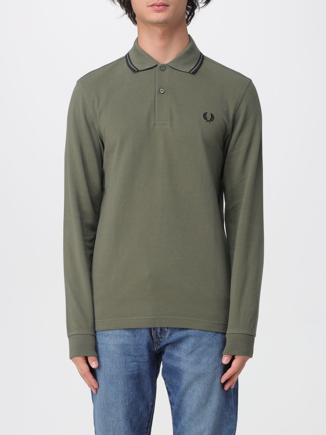 FRED PERRY Polo Herren Farbe Grün