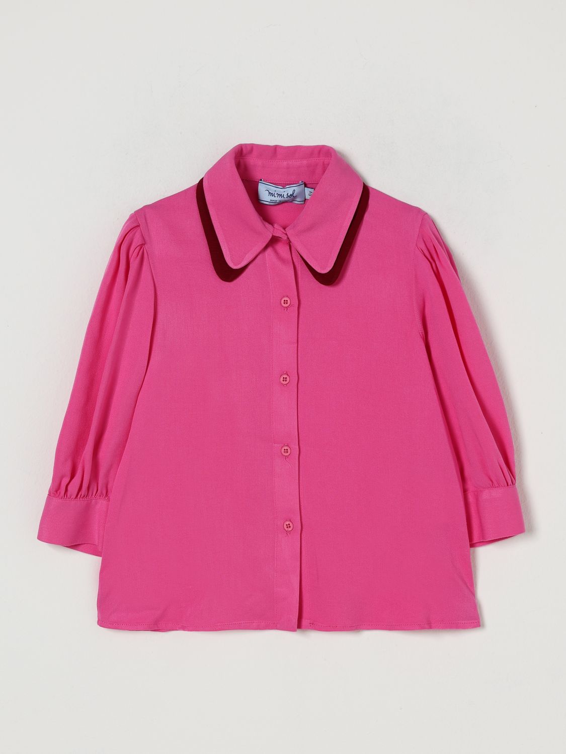 Mi Mi Sol Shirt Kids Color Fuchsia In Multi