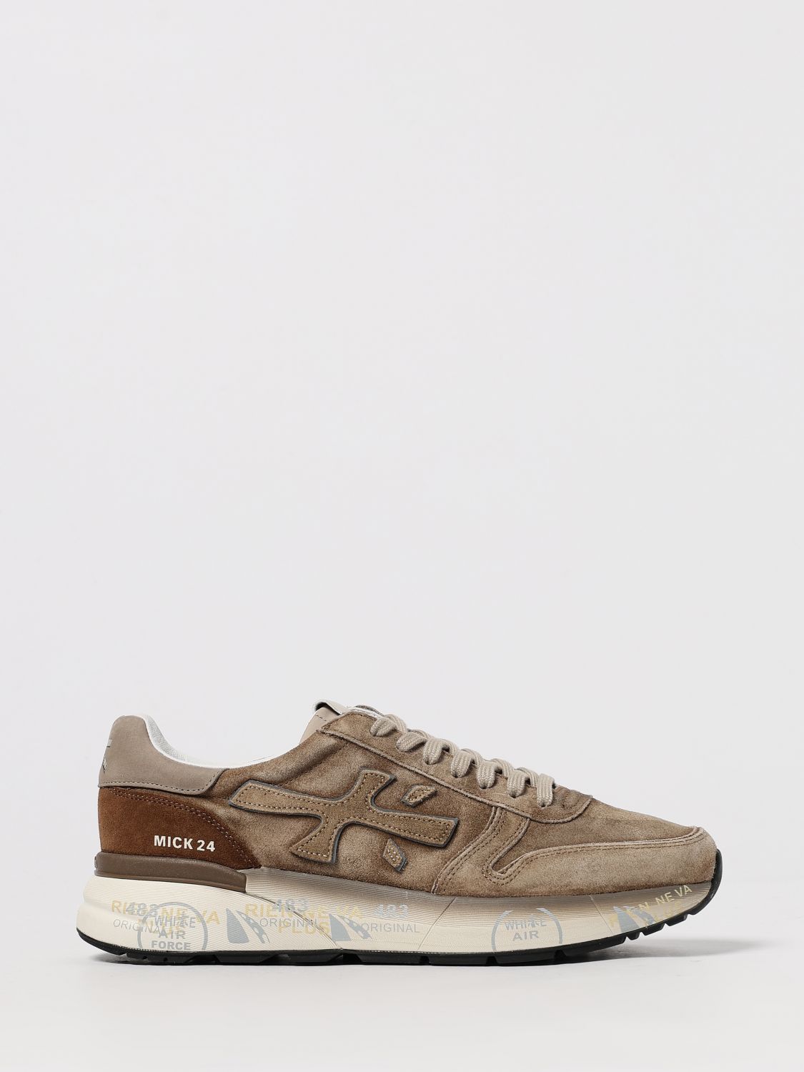 Premiata Sneakers  Men Color Beige In Brown