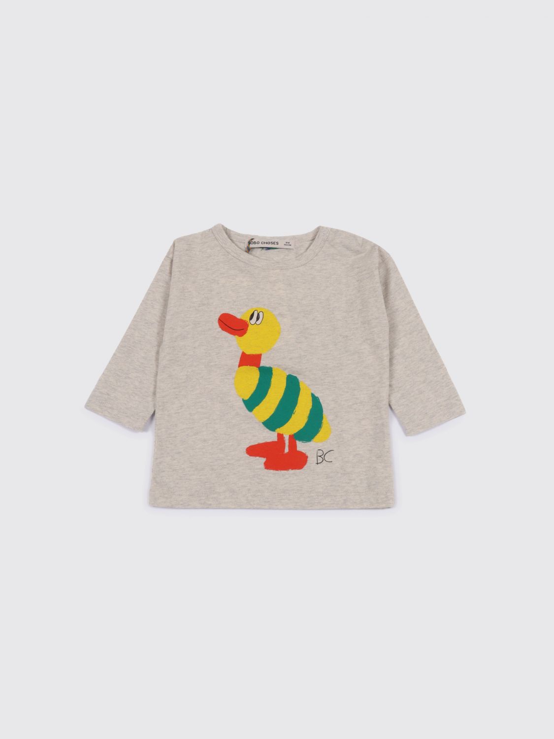 T-Shirt BOBO CHOSES Bambino colore Grigio
