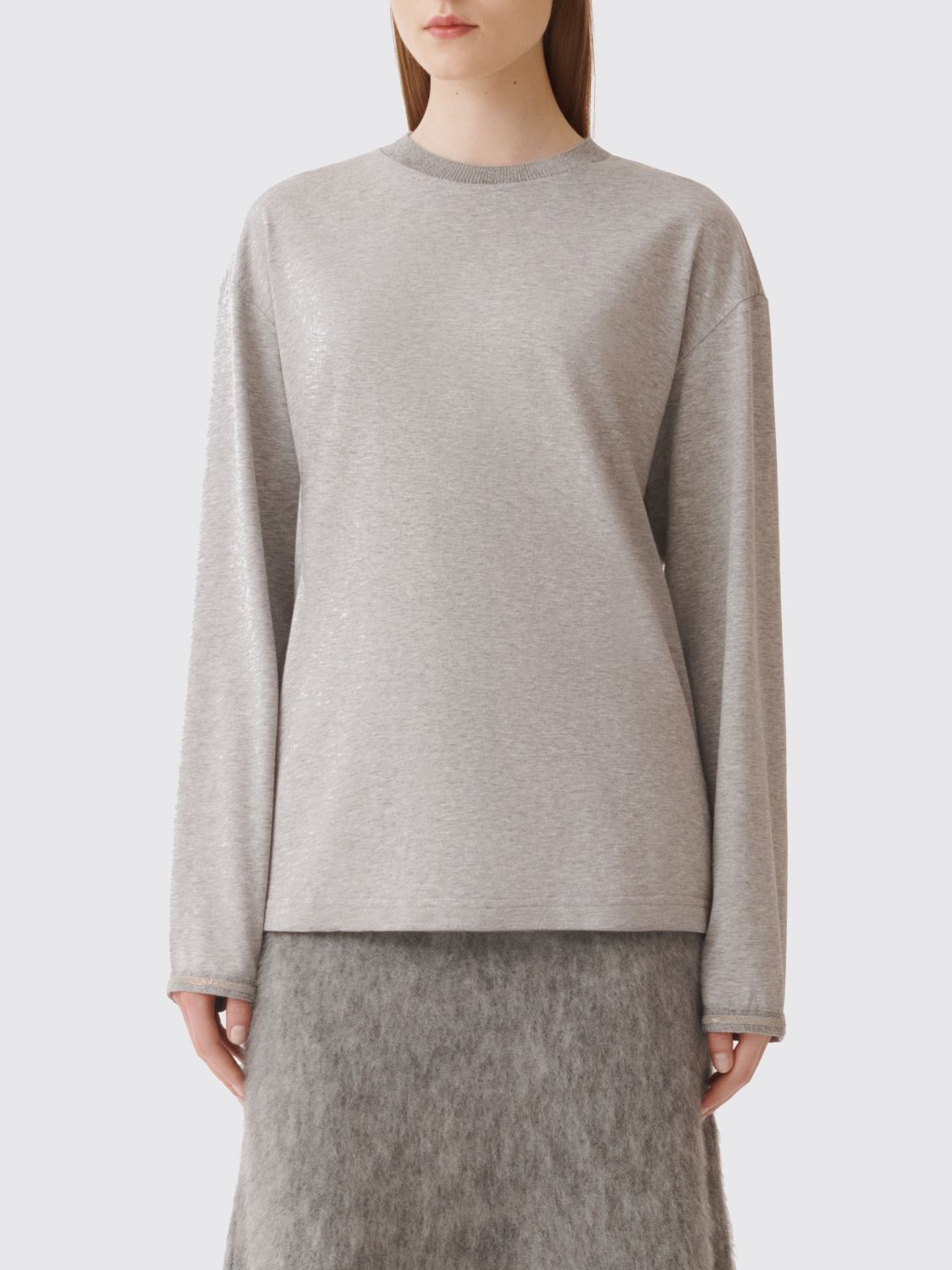 Fabiana Filippi Sweater  Woman Color Grey In Multi