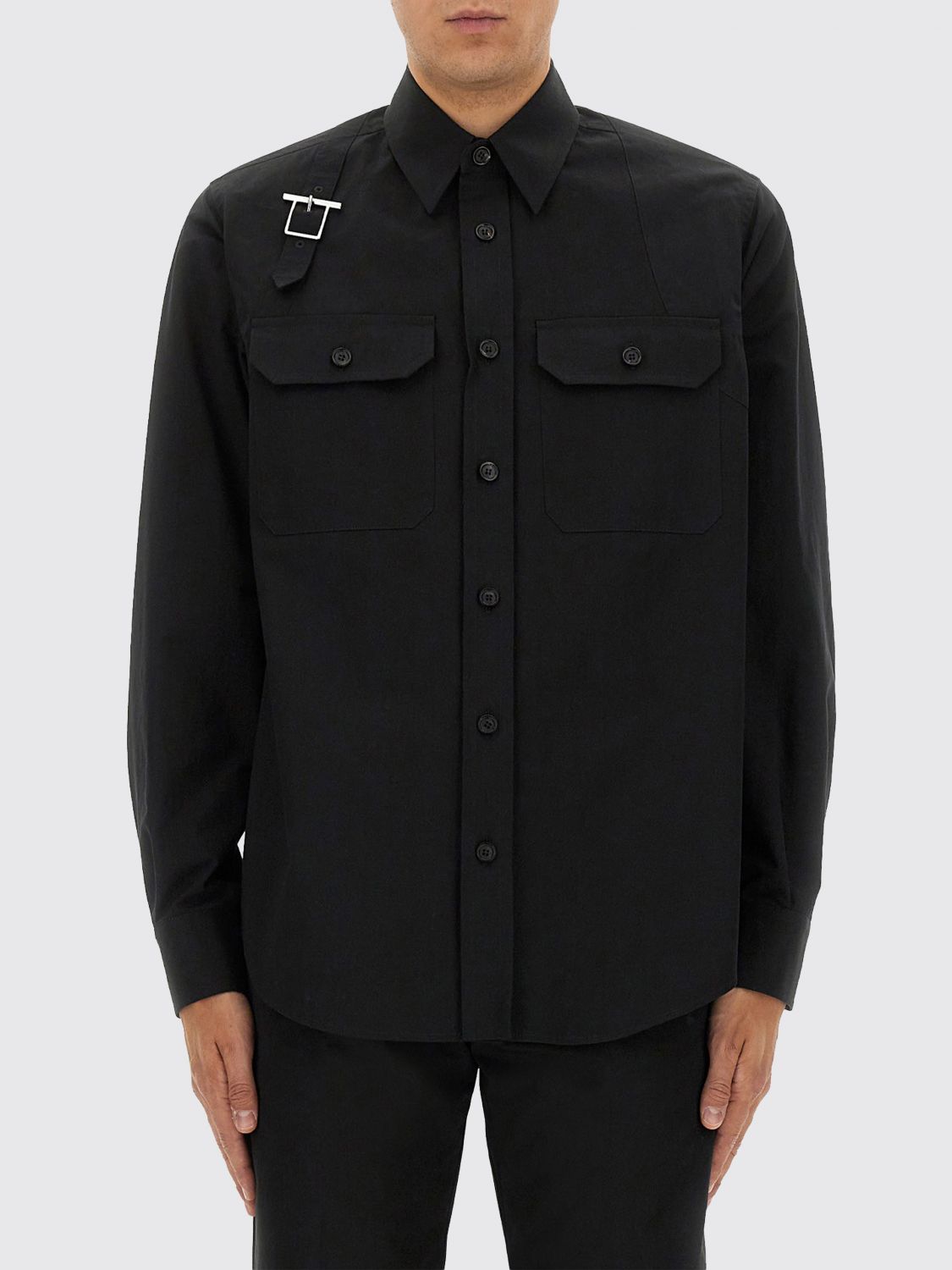 MCQUEEN Hemd Herren Farbe Schwarz