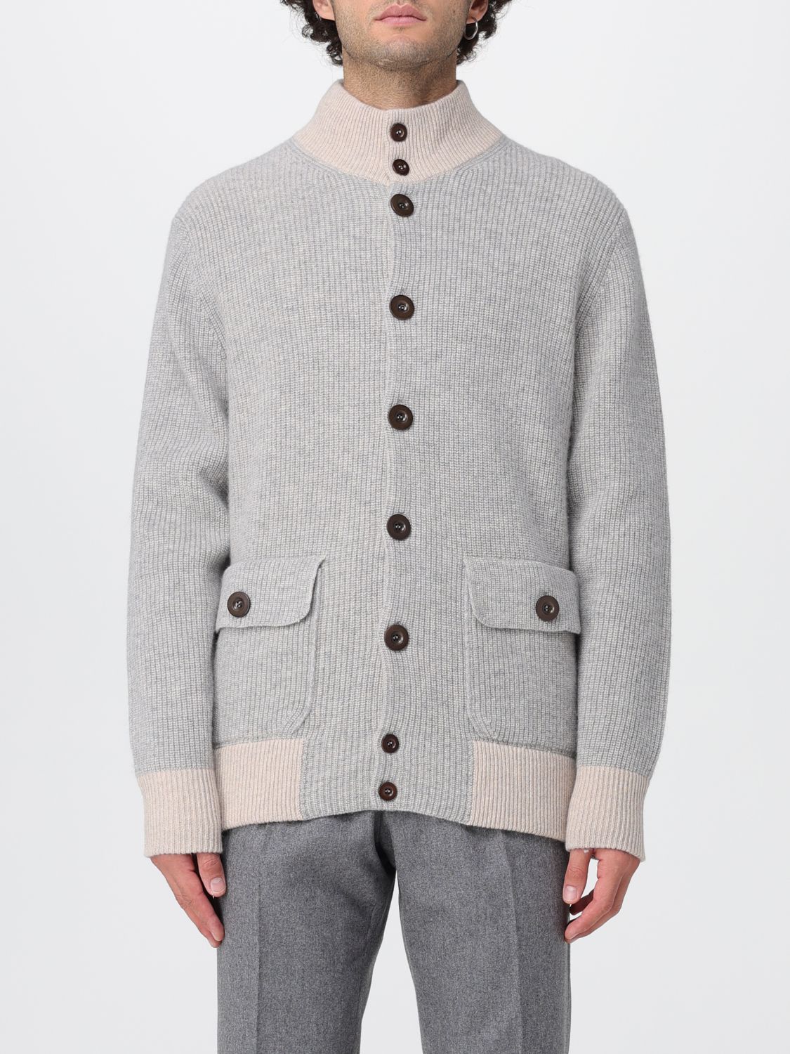 Ballantyne Jacket  Men Color Beige In Gray