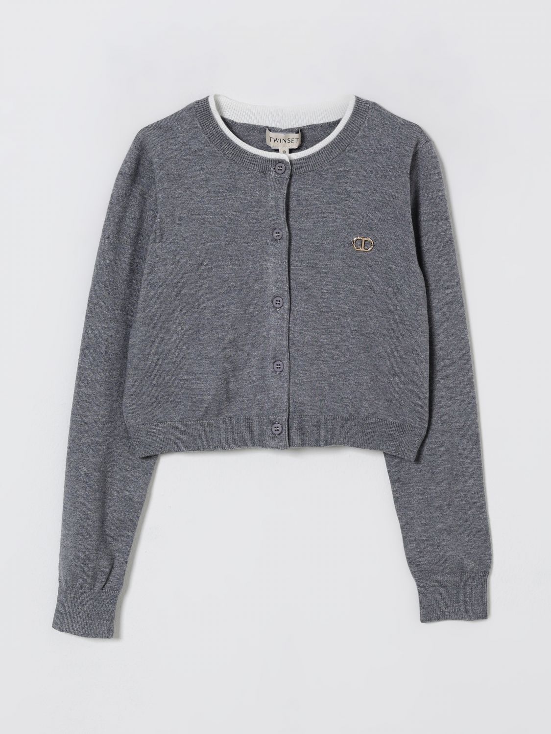 Twinset Sweater  Kids Color Grey In Gray