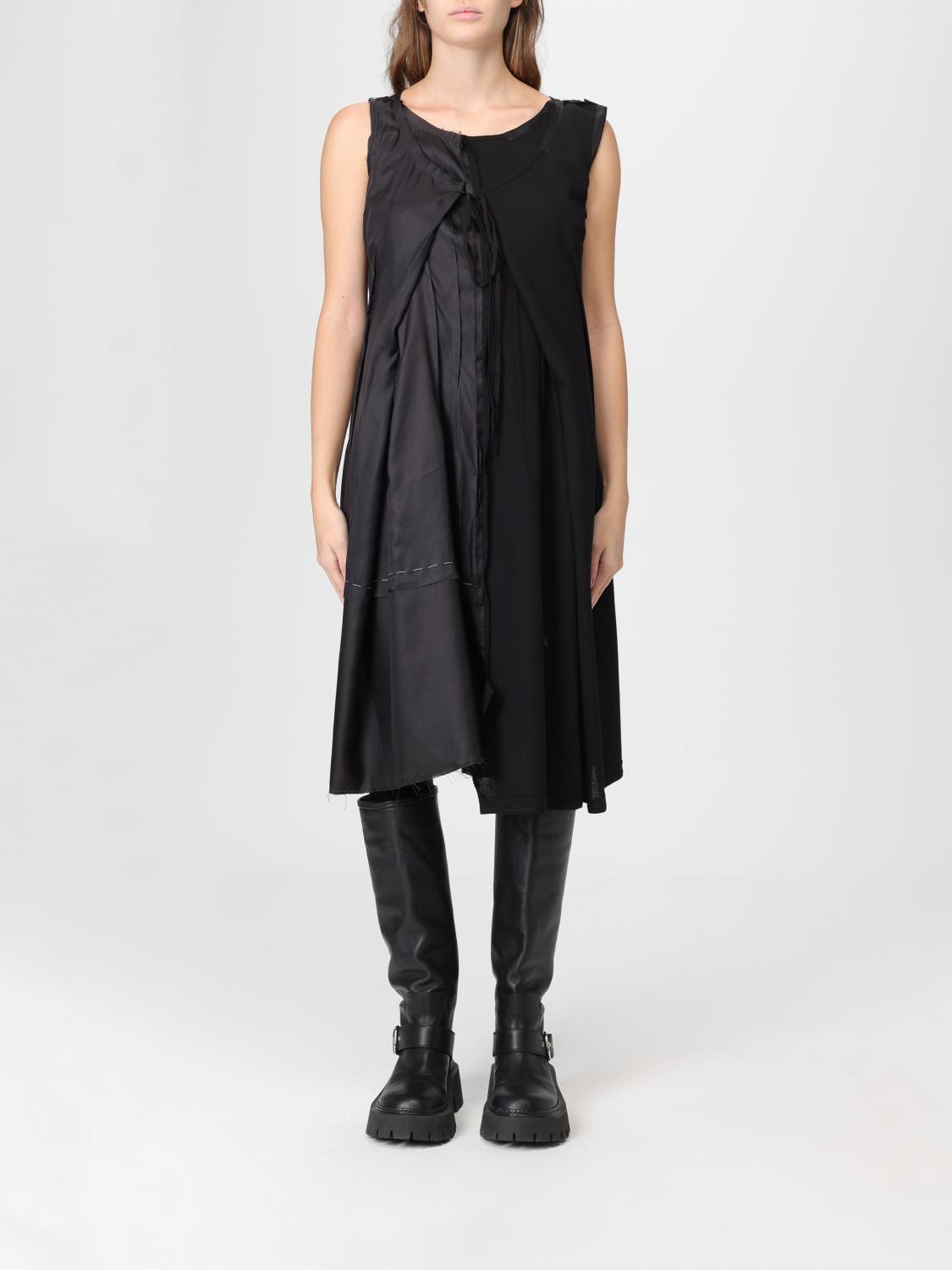 Maison Margiela Woman Black Dresses In Black
