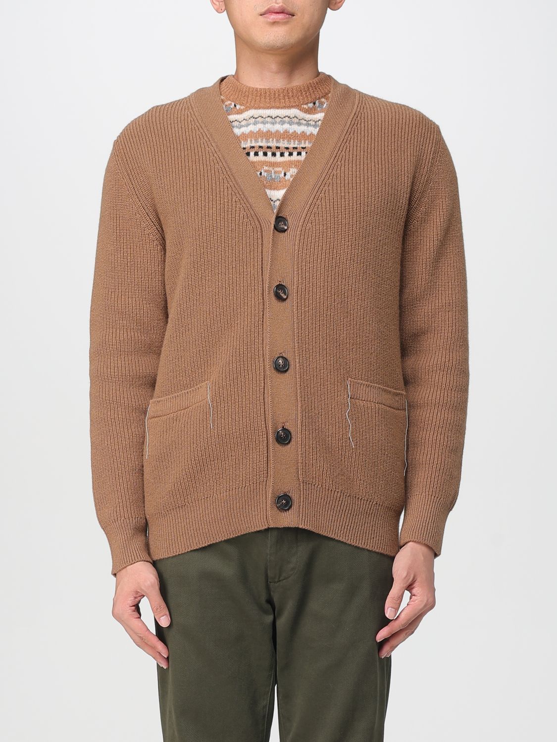 Ballantyne Sweater  Men Color Brown In Brown