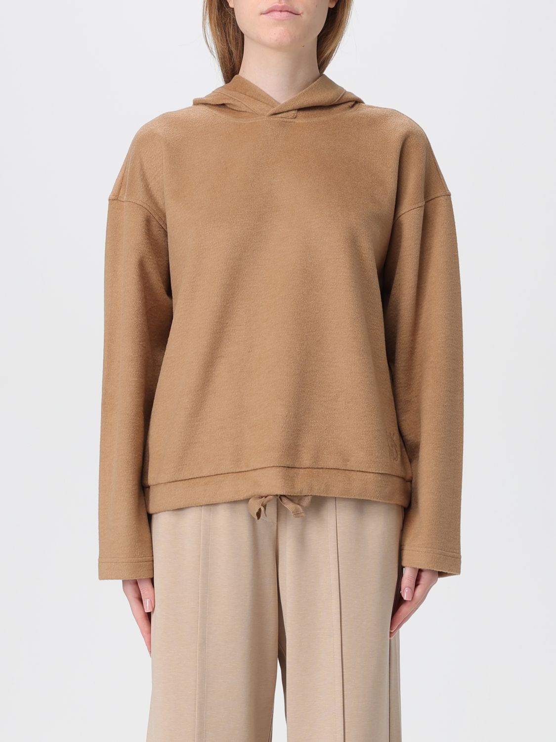 Weekend Max Mara Sweater Woman In Brown