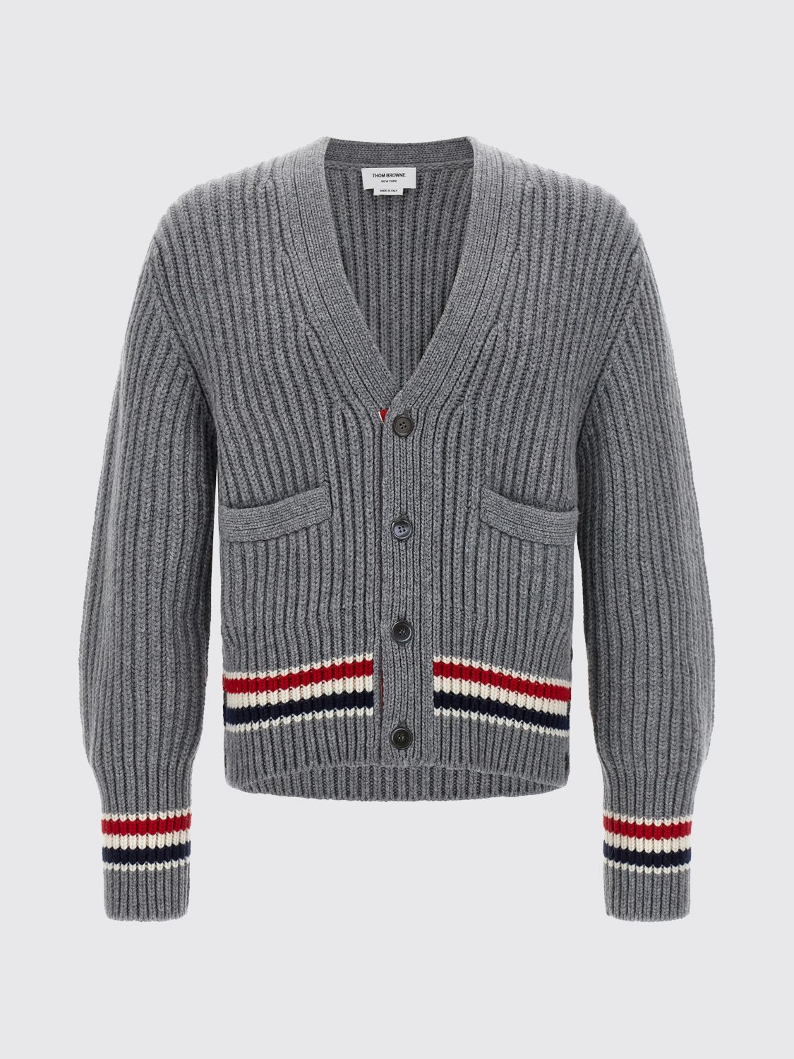 THOM BROWNE Pullover Herren Farbe Grau