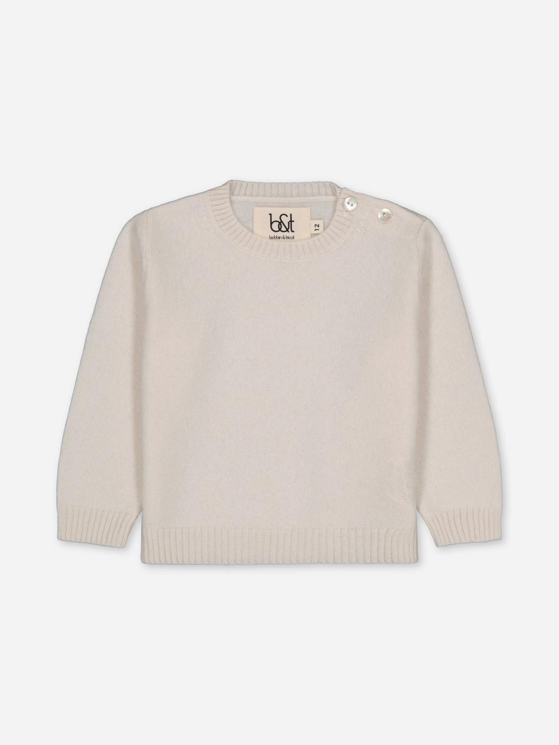 BOBBIN & TRICOT Pullover Kinder Farbe Ivory
