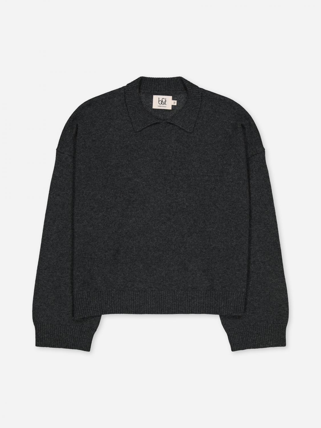 Bobbin & Tricot Polo Shirt  Kids Color Charcoal In Gray