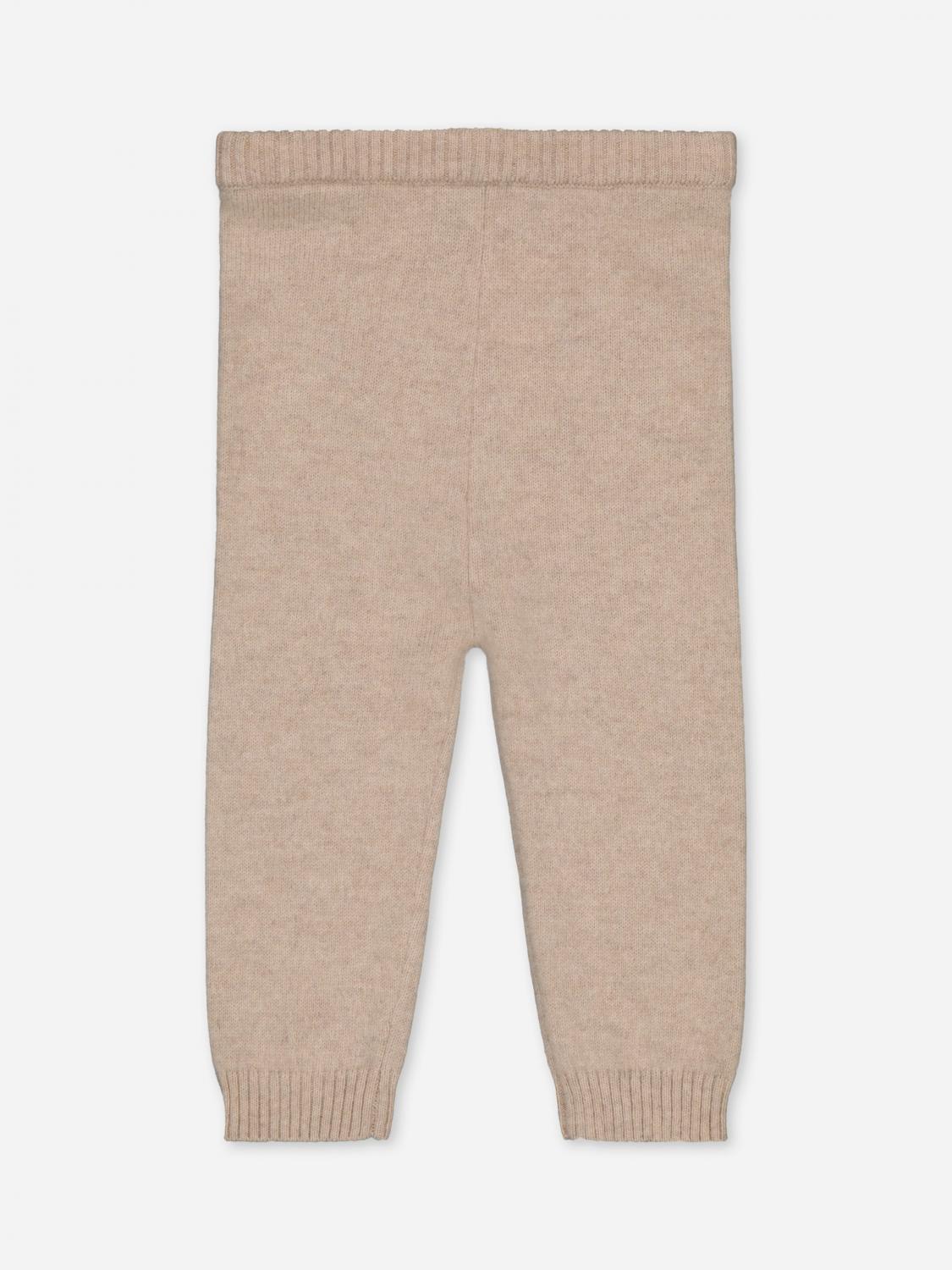 Bobbin & Tricot Pants Kids Color Beige In Multi
