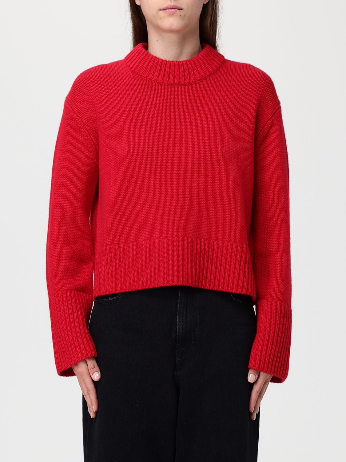 Lisa Yang Sweater  Woman Color Fuchsia In Red