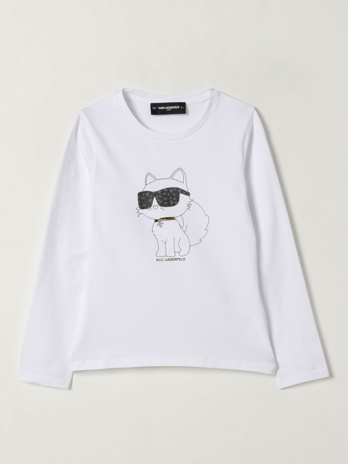 Karl Lagerfeld T-shirt  Kids Kids Color White In White