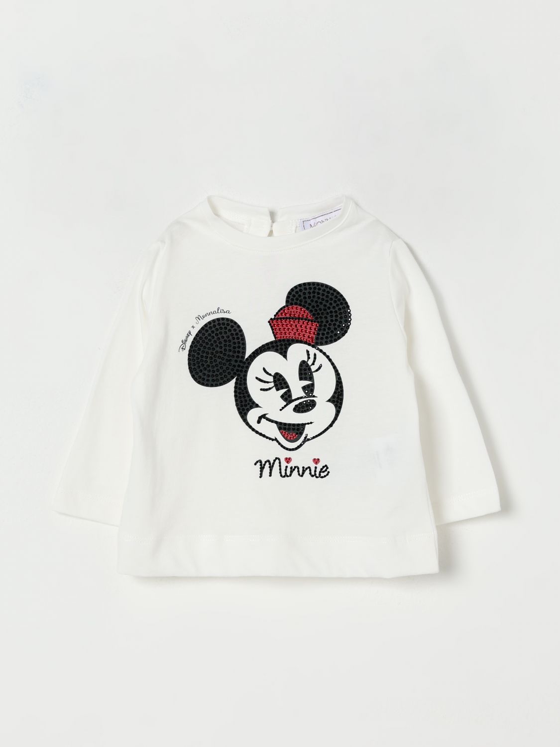 Monnalisa T-shirt  Kids Color Yellow Cream In White
