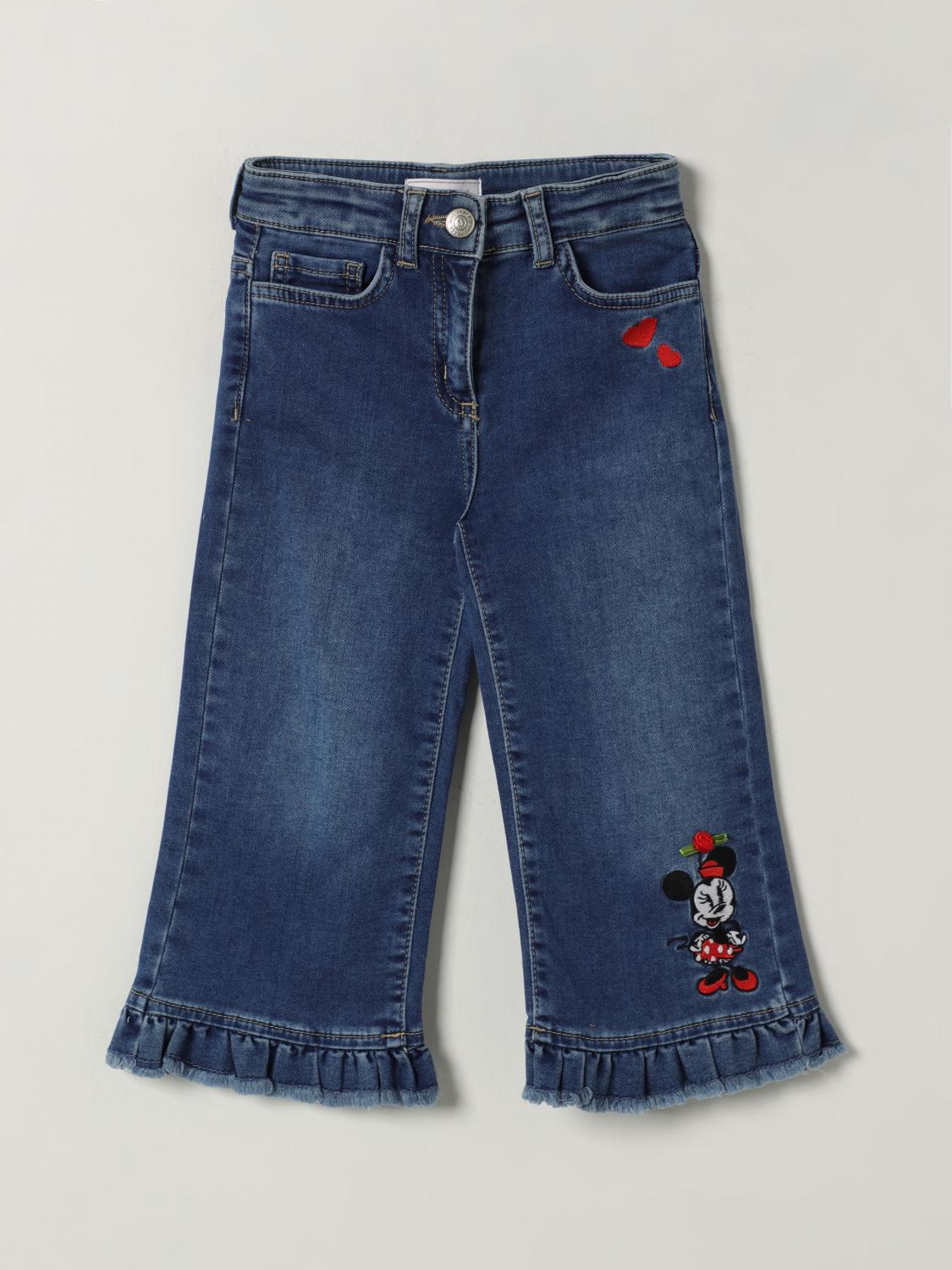 MONNALISA Jeans Kinder Farbe Denim
