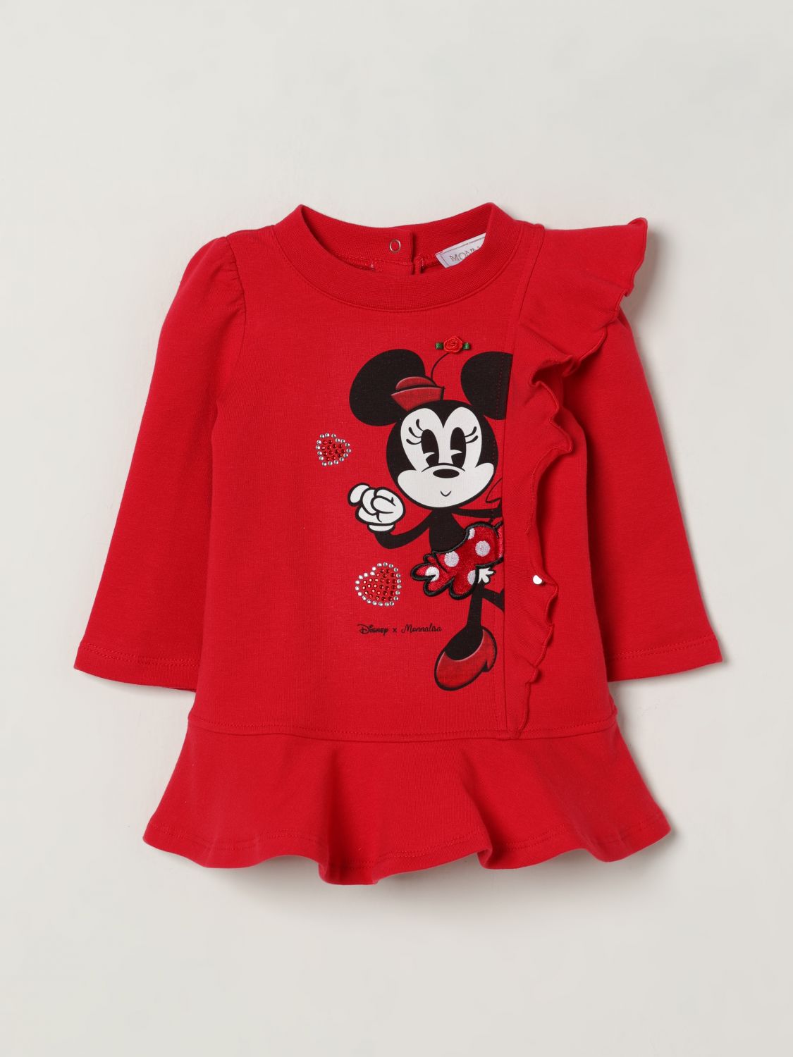 Monnalisa Romper  Kids Color Red In Red
