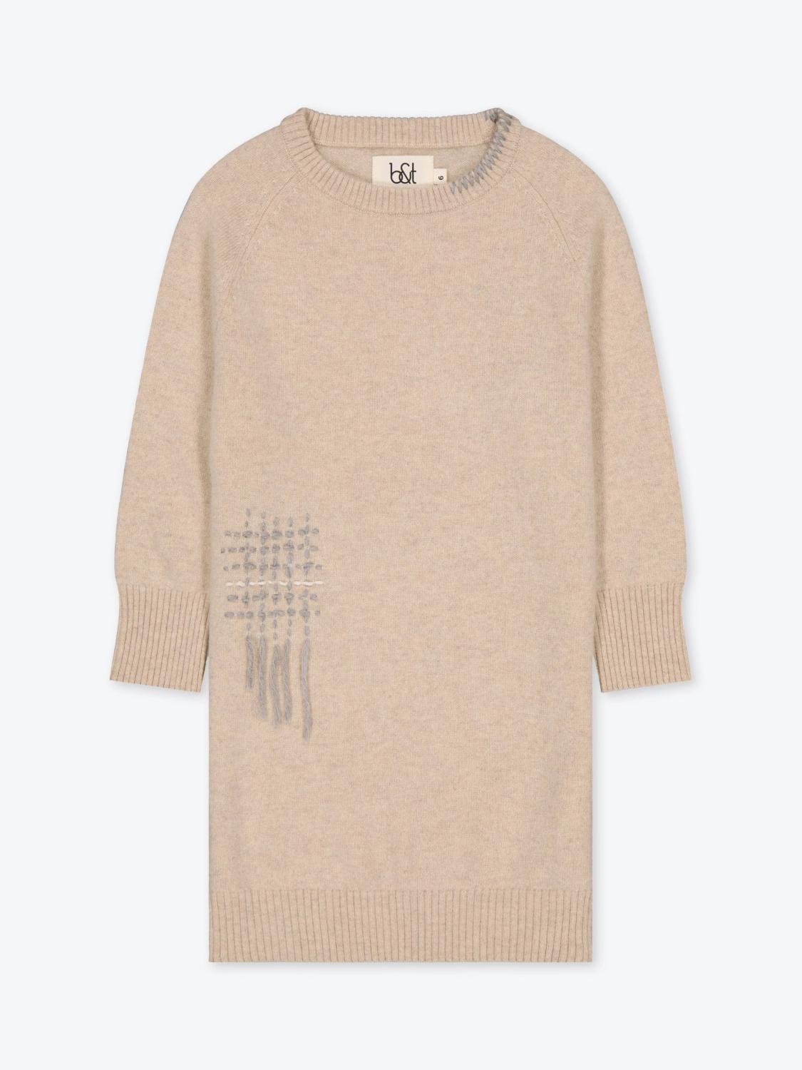 Bobbin & Tricot Dress  Kids Color Beige In Multi
