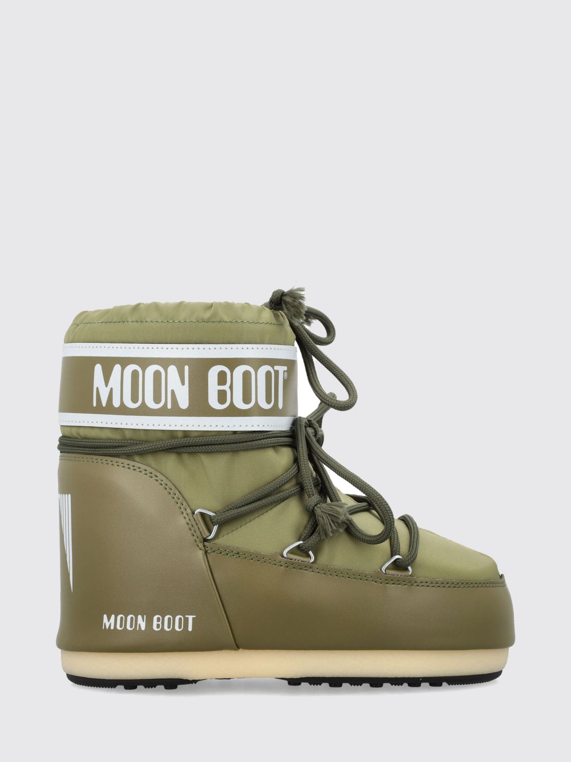 Moon Boot Boots Woman Color Kaki In Multi