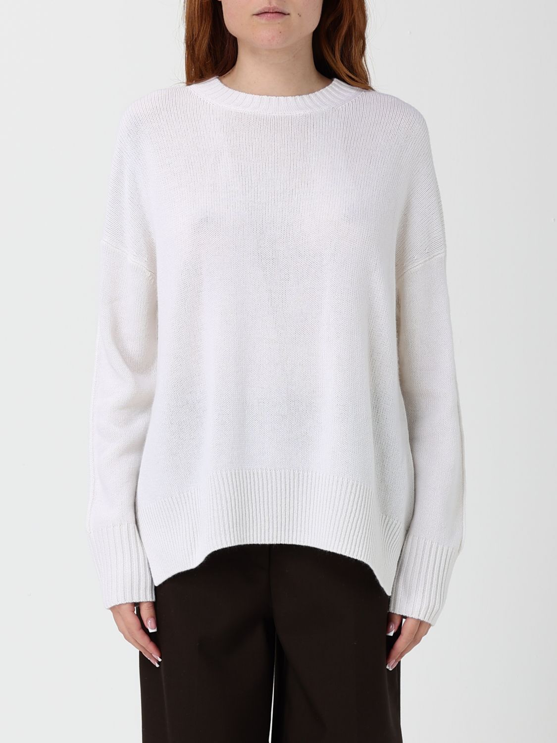 Allude Sweater Woman Color White In White