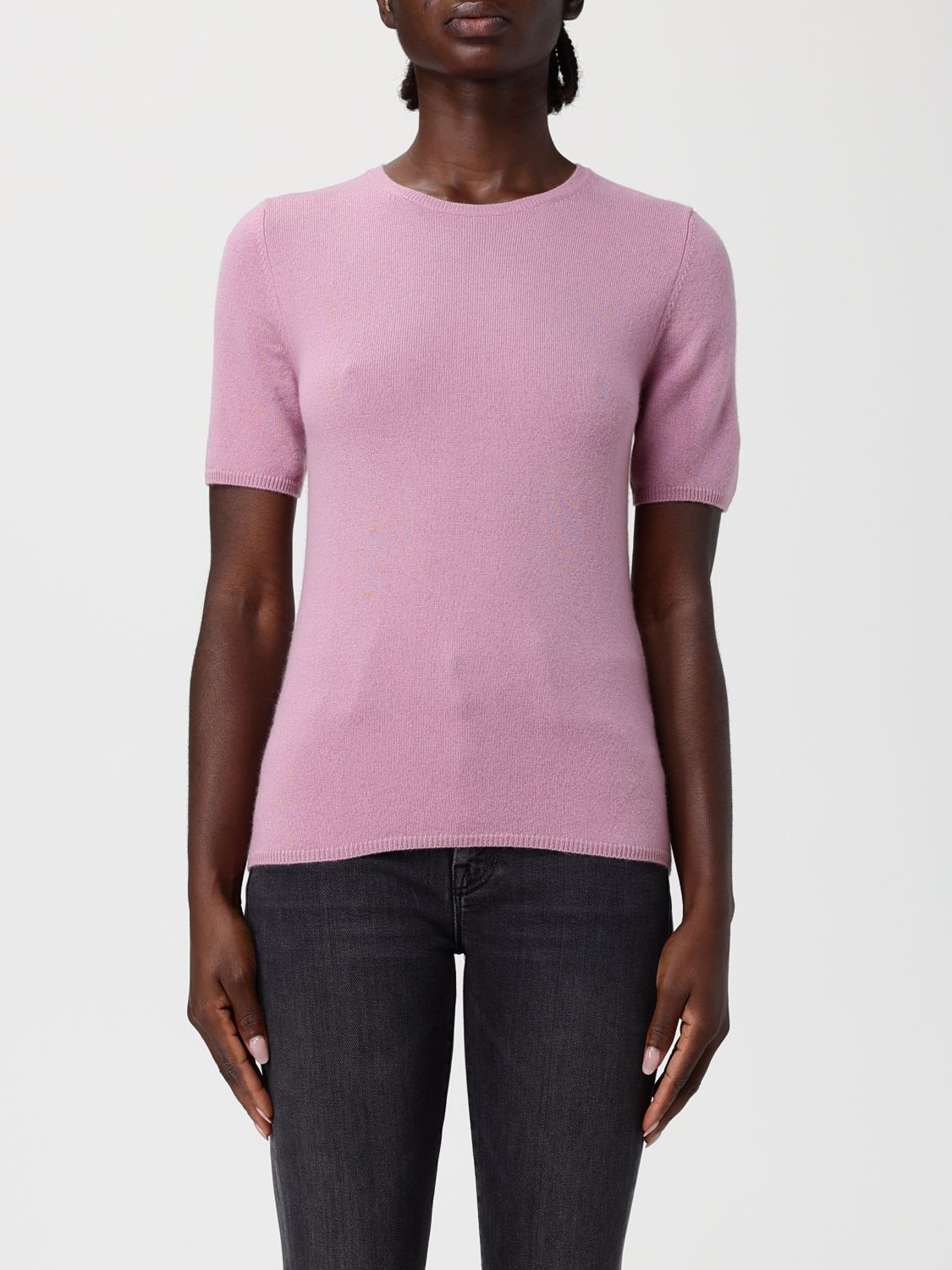 Allude T-shirt  Woman Color Pink In Pink