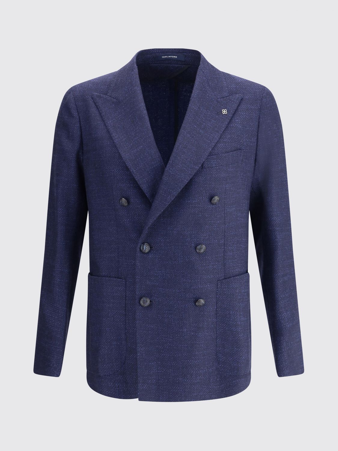 Tagliatore Double-breasted Blazer In Multi