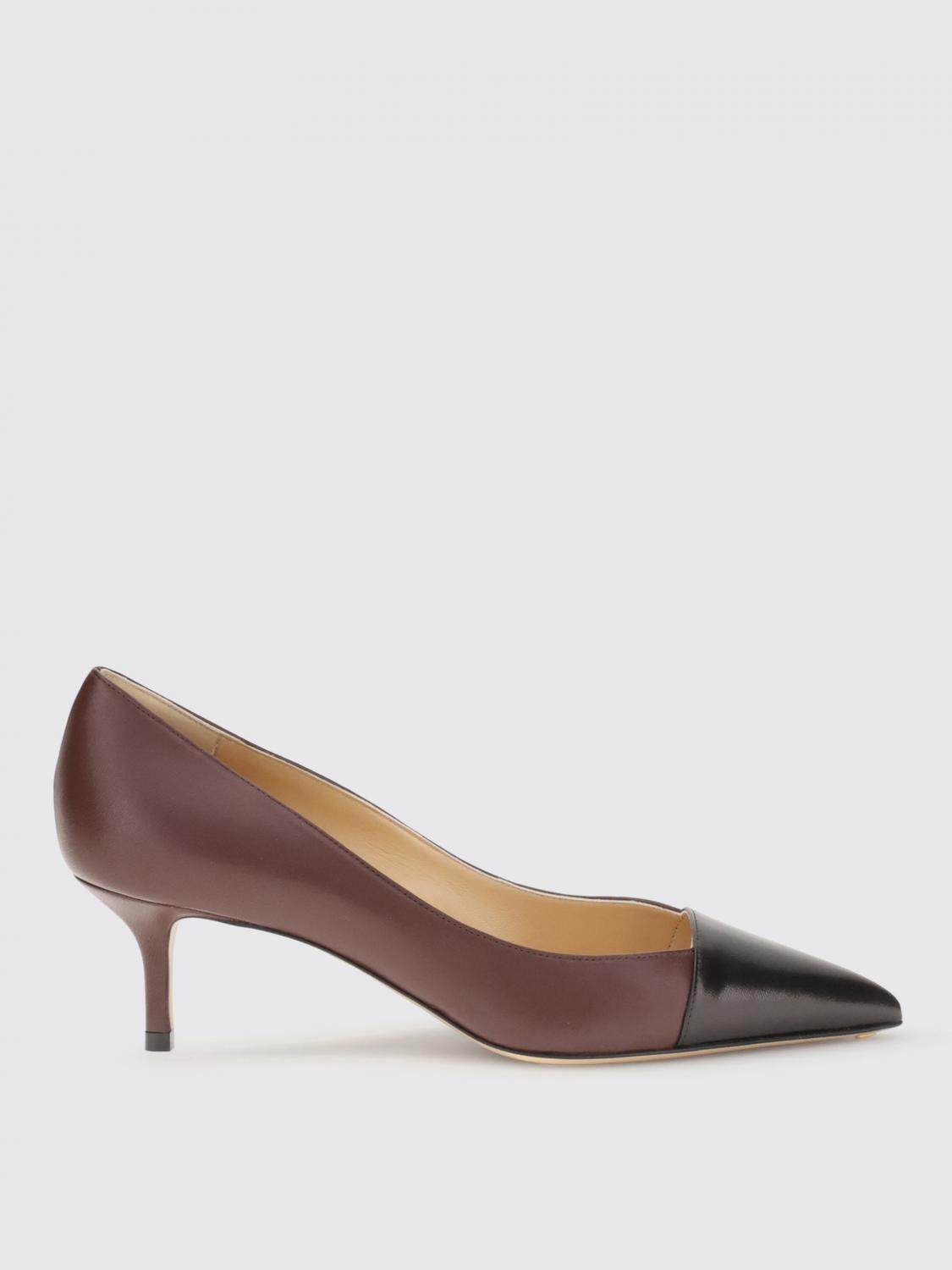 Francesco Russo 55mm Leather Pointed-toe Pumps In Brown