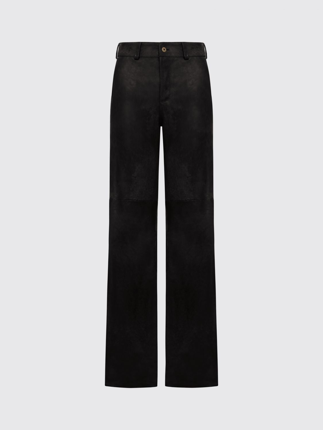 Salvatore Santoro Leather Pants In Black