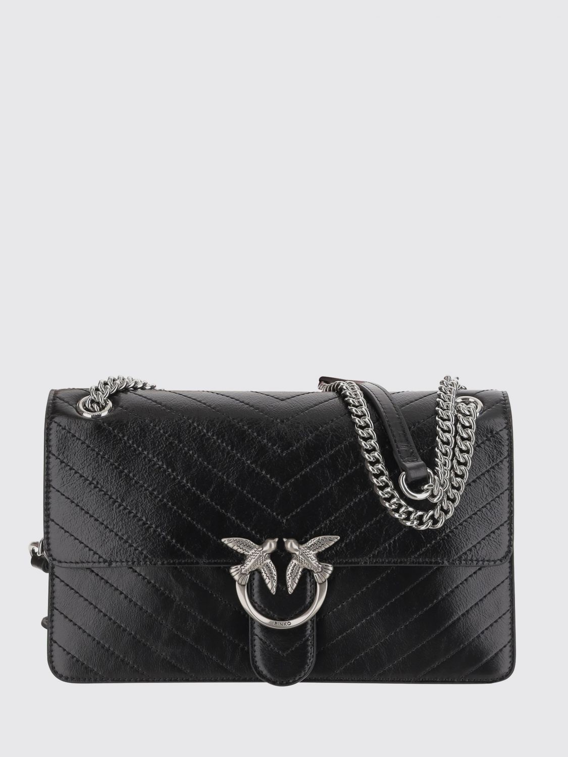 Pinko Shoulder Bag  Woman Color Black In Black